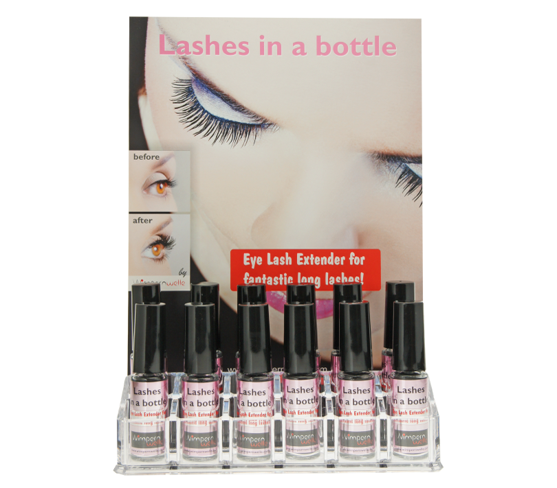 Lashes in a bottle Display